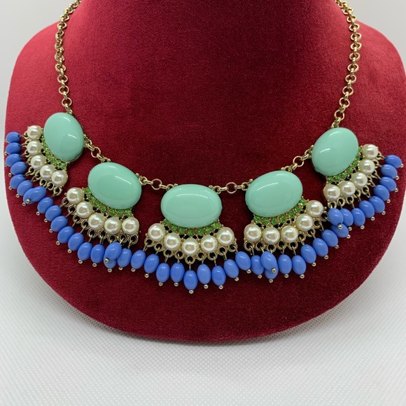 J. Crew Fan Fridge Statement Necklace - Picture 2 of 8